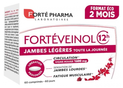 Forté Pharma FortéVeinol 12H 60 Comprimés