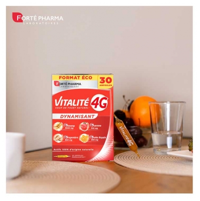 Forté Pharma Vitalité 4G 30 Ampolas