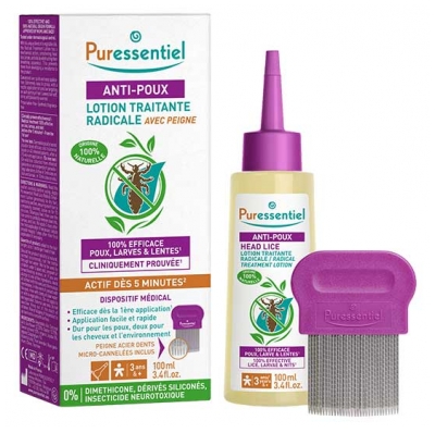 Puressentiel Loção Anti-Piolhos 100 ml + Pente