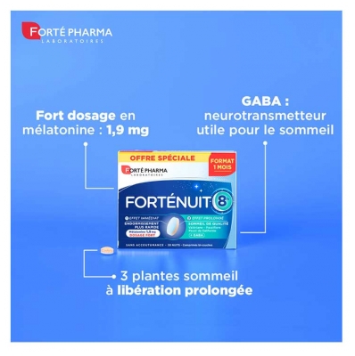 Forté Pharma Forté Nuit 8h 30 Comprimés Offre Spéciale