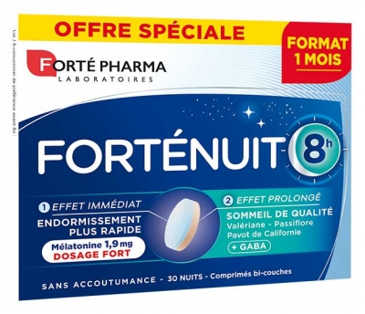 Forté Pharma Forte Night 8h 30 Tablets Special Offer