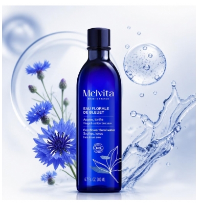 Melvita Eau Florale de Bleuet Bio 200 ml