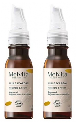 Melvita Huile d'Argan Bio Lot de 2 x 50 ml