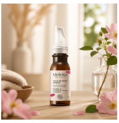 Melvita Biologische Rozenbottelolie 50 ml