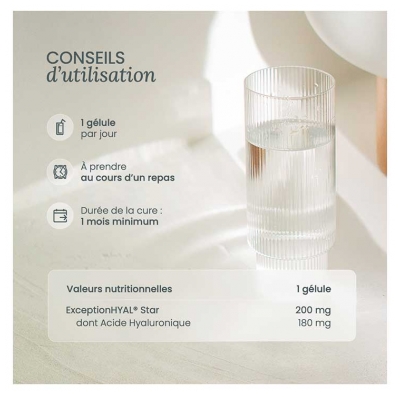 Nutri&Co L'Acide Hyaluronique Onagre & Bourrache 60 Gélules