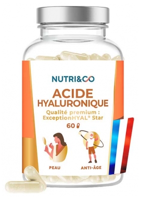 Nutri&Co O Ácido Hialurónico Borragem & Onagra 60 Cápsulas