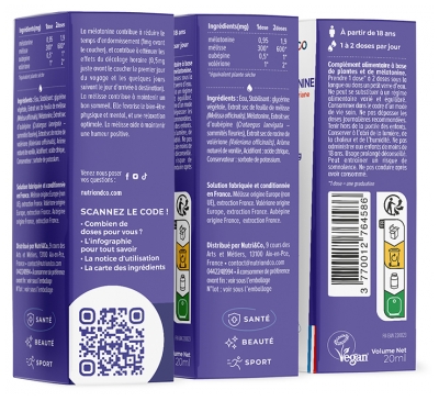 Nutri&Co Melatonin 20 ml