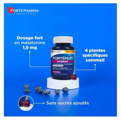 Forté Pharma Forté Nuit 60 Gummies