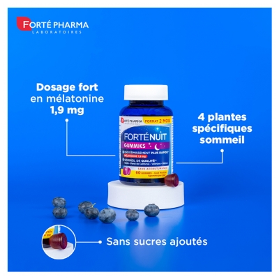 Forté Pharma Forté Nuit 60 Gummies