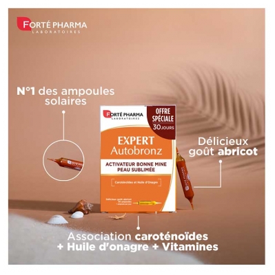 Forté Pharma Expert AutoBronz 30 Ampoules