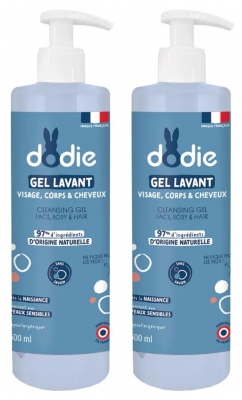 Dodie Reinigungsgel 3 in 1 Set mit 2 x 500 ml