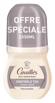 Cavaillès Antiperspirant Intens-LP Roll-On Set de 2 x 50 ml