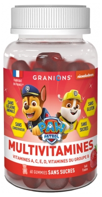 Granions Kid Patrulha Pata Multivitamínico 60 Gomas