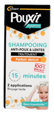 Pouxit Champô Anti-Piolhos & Lêndeas Damasco 100 ml