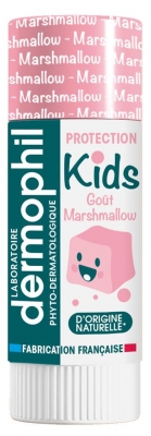 Dermophil Indien Kids Protection Lèvres 4 g - Parfum : Marshmallow (à consommer de préférence avant le 30/11/2026)