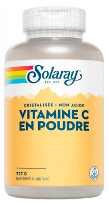 Solaray Vitamina C in Polvere 227 g (da consumarsi preferibilmente entro il 30/11/2026)