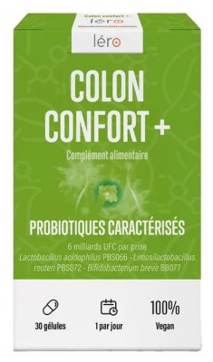 Léro Colon Confort+ 30 Kapsułek (najlepiej spożyć przed 30.11.2026)
