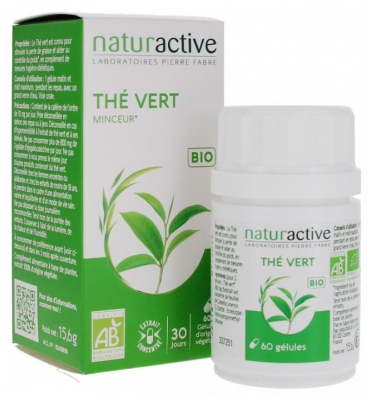 Naturactive Chá Verde Bio 60 Cápsulas (a consumir de preferência antes de 30/11/2026)