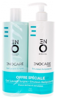 Codexial Enocare Overvette Wasgel 400 ml + Lipidenherstellende Emulsie 400 ml Speciale Aanbieding (ten minste houdbaar tot 30-11-2026)