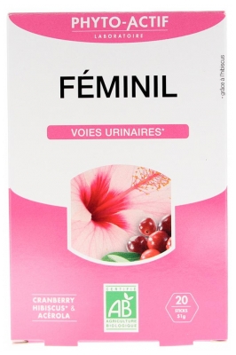Fyto-Aktiivi Feminiini Virtsatiet Luomu 20 Tikkua (parasta ennen 30/11/2026)
