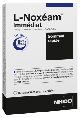 NHCO L-Noxéam Immédiat Sommeil Rapide 14 tabletten (ten minste houdbaar tot 30-11-2026)