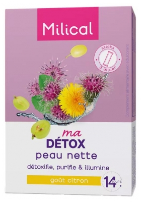 Milical Ma Détox Peau Nette 14 Bastoncini (da consumarsi preferibilmente entro il 30/11/2026)
