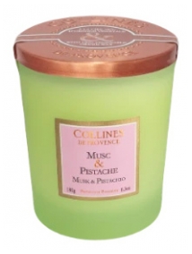 Vela Duo 180 g Collines de Provence - Perfume: Almíscar & Pistache