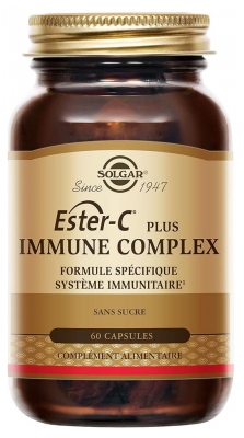 Solgar Ester-C Plus Immune Complex 60 Capsule (da consumarsi preferibilmente entro il 01/12/2026)