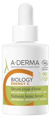 A-DERMA Biology Energy C Sérum pro zářivý vzhled 30 ml (spotřebujte nejlépe do 01/12/2026)