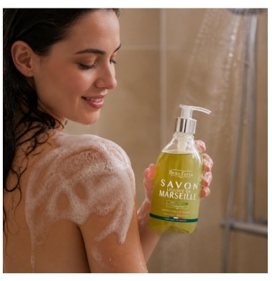 BeauTerra Flüssigseife aus Marseille Olive 300 ml
