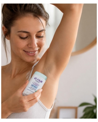 Gel d'Alun Déodorant Sans Parfum 50 ml