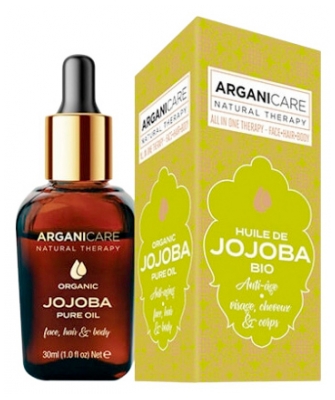 Arganicare Olio di Jojoba Biologico 3 in 1