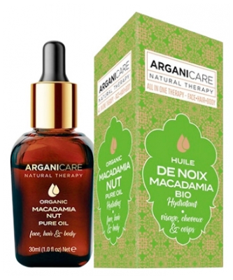 Arganicare Organiczny Olej Makadamia 3 w 1