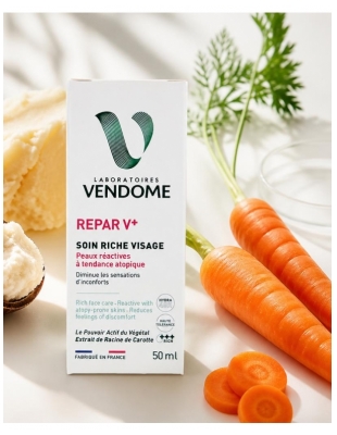 Laboratoires Vendôme Repar V+ Creme Rico Facial 50 ml