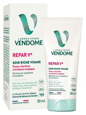 Laboratoires Vendôme Repar V+ Creme Rico Facial 50 ml