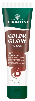Herbatint Color Glow Hårmask 150 ml - Färg: Varm choklad