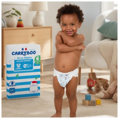 Carryboo De Nos Régions 34 Couches Taille 6 (16-30 kg)