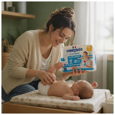 Carryboo De Nos Régions 24 Windeln Größe 1 (2-5 kg)