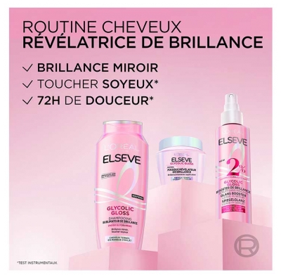 L'Oréal Paris Elseve Glycolic Gloss Routine Cheveux Brillants
