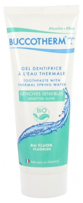 Buccotherm Zahngel mit Thermalwasser Empfindliches Zahnfleisch Mit Bio-Fluor 75 ml