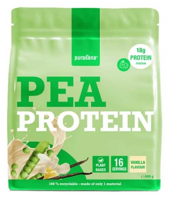 Purasana Protéine de Pois 400 g - Arôme : Vanille