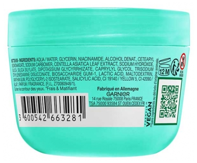 Garnier Salicylique Fresh & Matte Sorvete Hidratante Anti-Imperfeições 85 ml