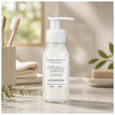 Respectueuse Mon Dentifrice Naturel Blancheur Bio 80 ml