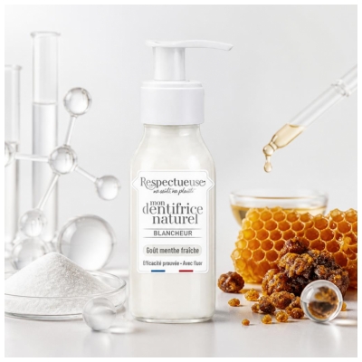 Respectueuse Mon Dentifrice Naturel Blancheur Bio 80 ml