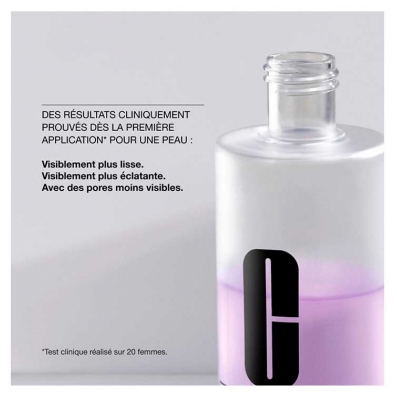 Clinique Lotion Exfoliante Étape 2 Matin et Soir Peau Sèche à Mixte Recharge 400 ml