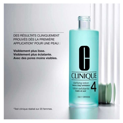 Clinique Lotion Exfoliante Matin et Soir Peau Grasse Recharge 400 ml