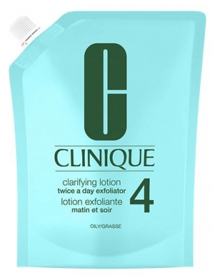 Clinique Peeling-Lotion Morgens und Abends Fettige Haut Nachfüllpackung 400 ml