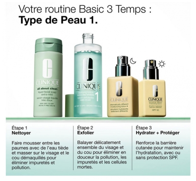 Clinique Lotion Exfoliante Etape 2 Matin et Soir Peau Sèche à Très Sèche Recharge 400 ml