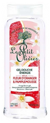 Le Petit Olivier Gel de Duche Energia Flor de Laranjeira & Toranja 400 ml