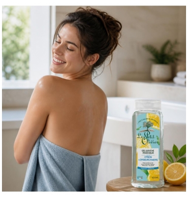 Le Petit Olivier Gel de Banho Frescura Limão & Brisa Marinha 400 ml